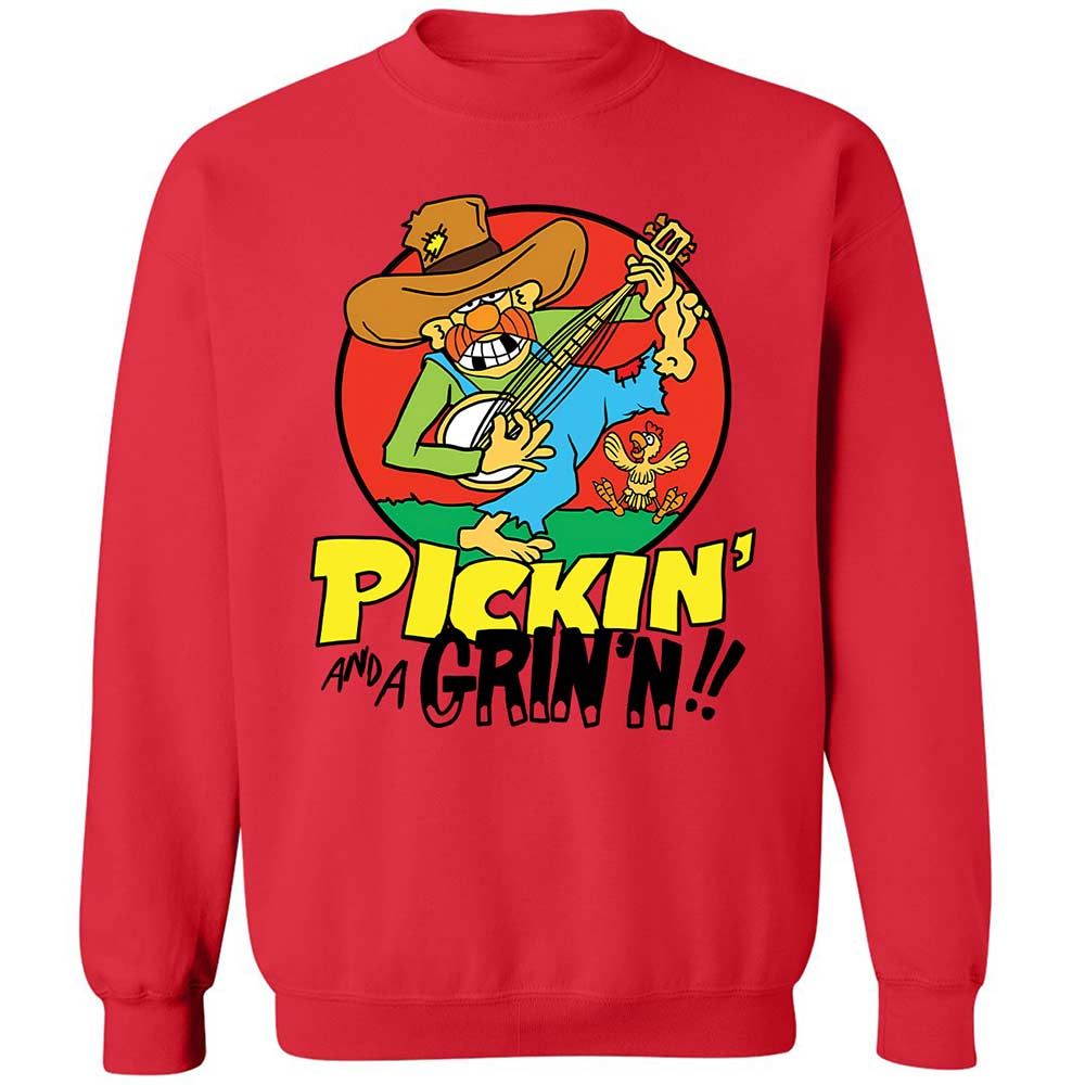 Pickin' and a Grinnin - Red - 9