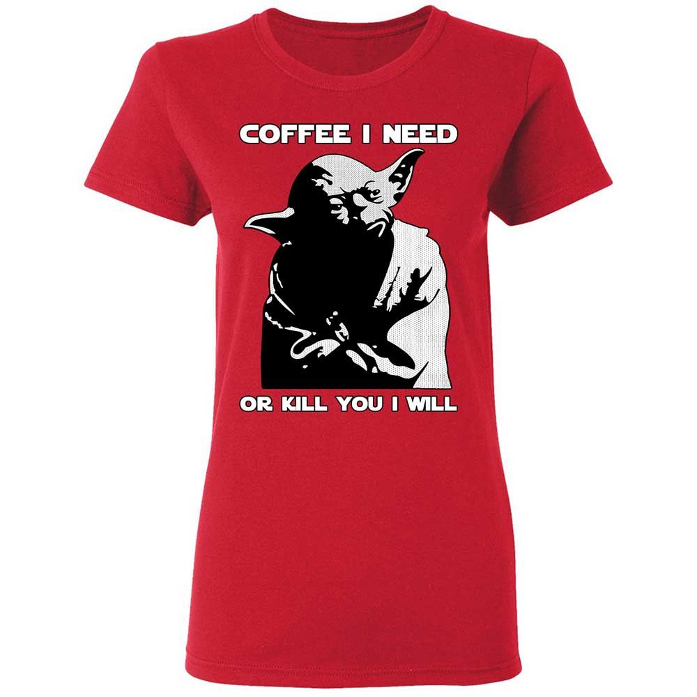 Coffee I Need - Red - 9