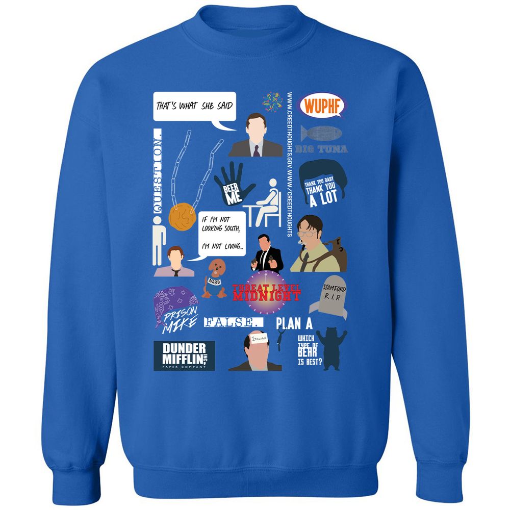Classic Unisex Sweatshirt - US51S2JT - Royal - 9