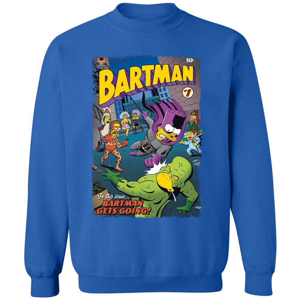 Classic Unisex Sweatshirt - XNQPV532 - Royal - 9