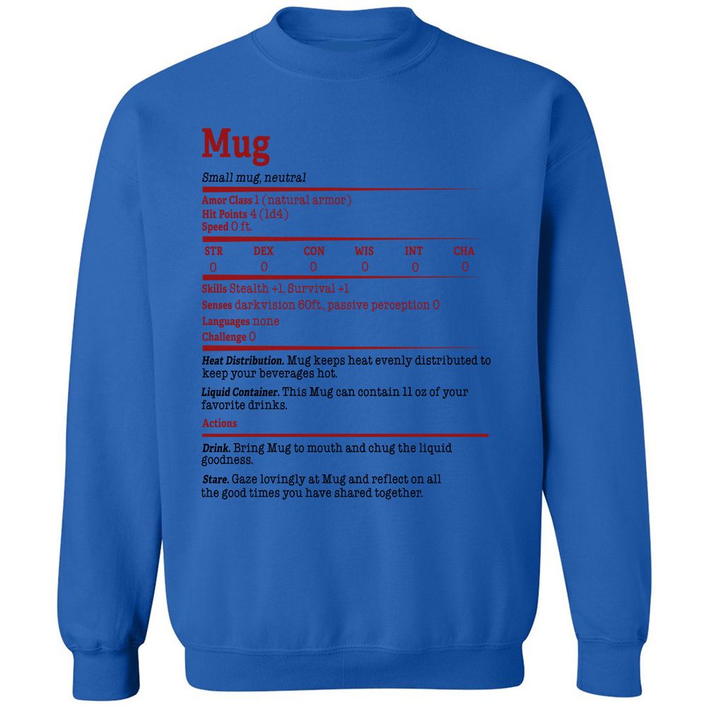 Classic Unisex Sweatshirt - X88NG3P1 - Royal - 9