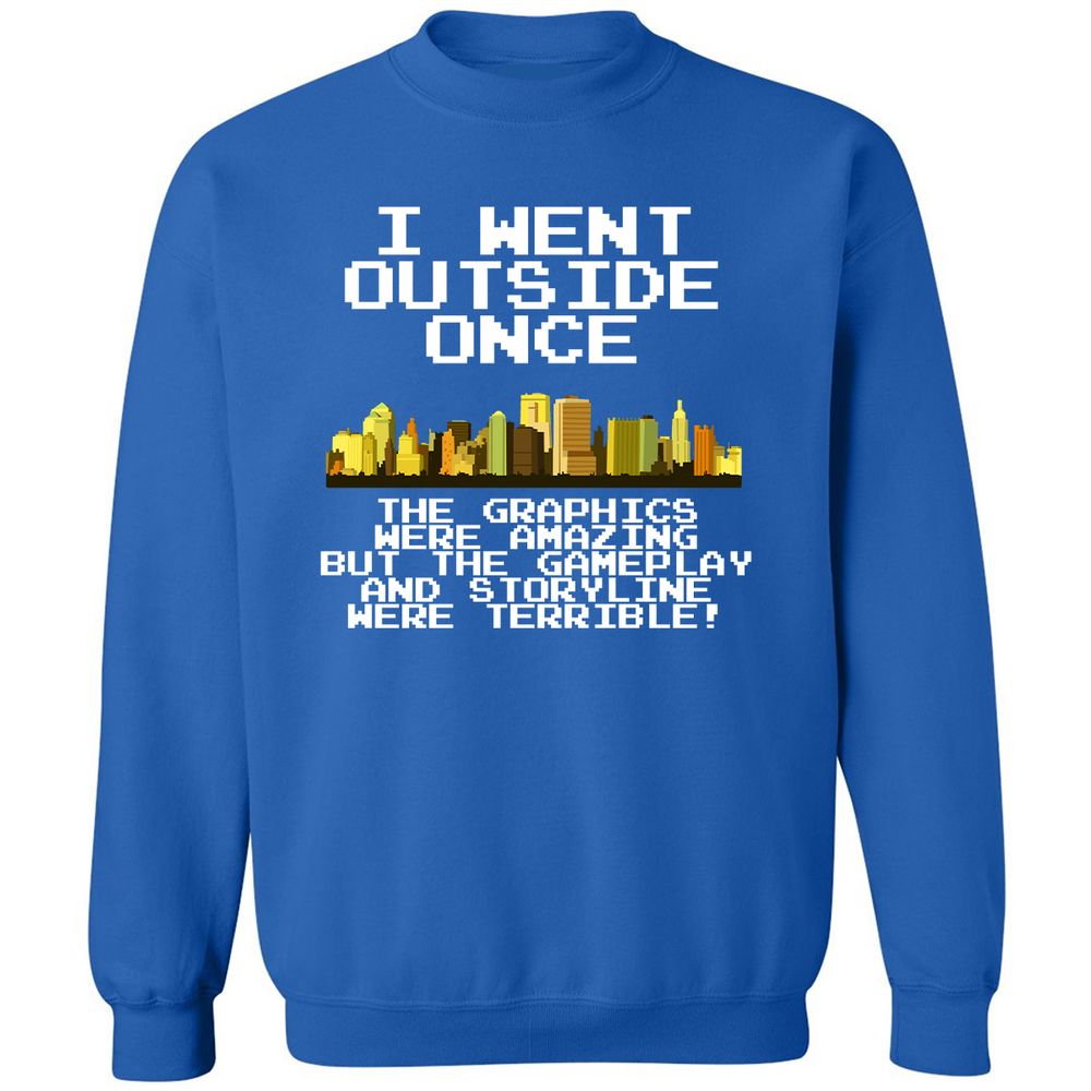 Classic Unisex Sweatshirt - QDWGMGUT - Royal - 9