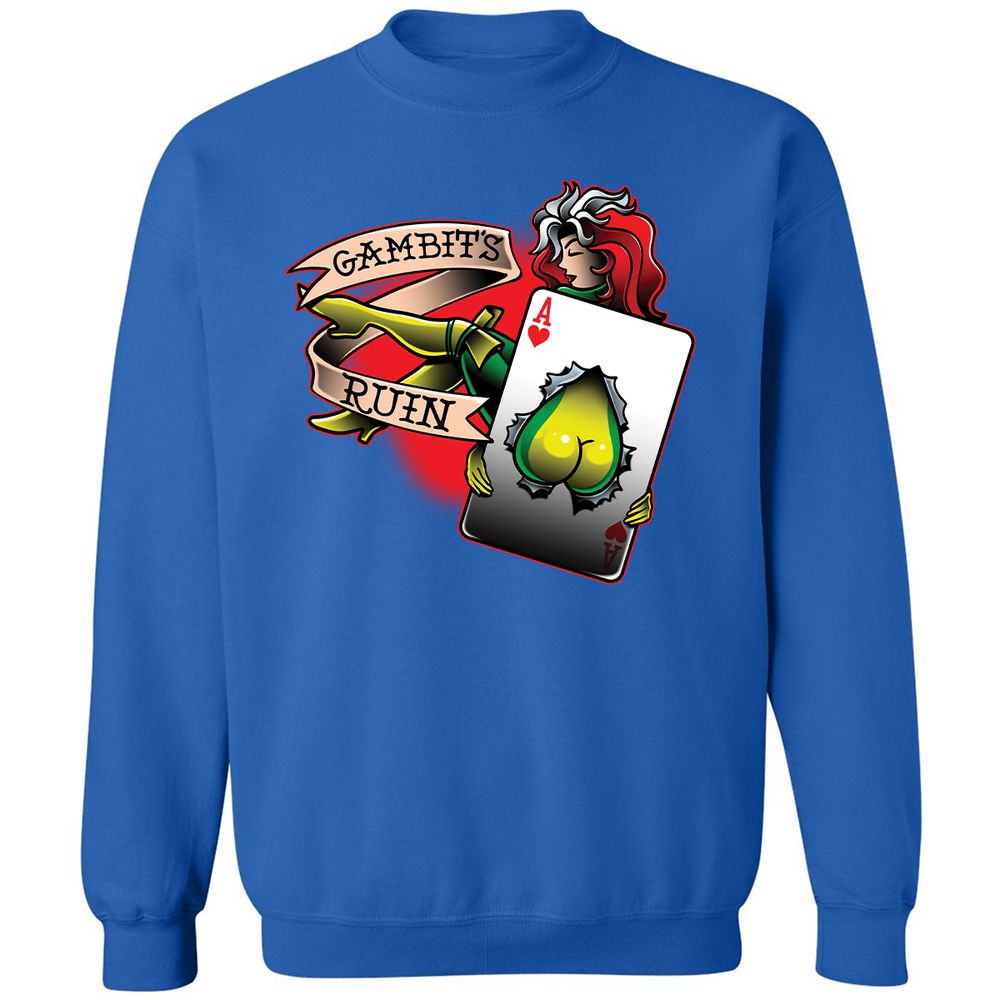 Classic Unisex Sweatshirt - XKM4TRAJ - Royal - 9