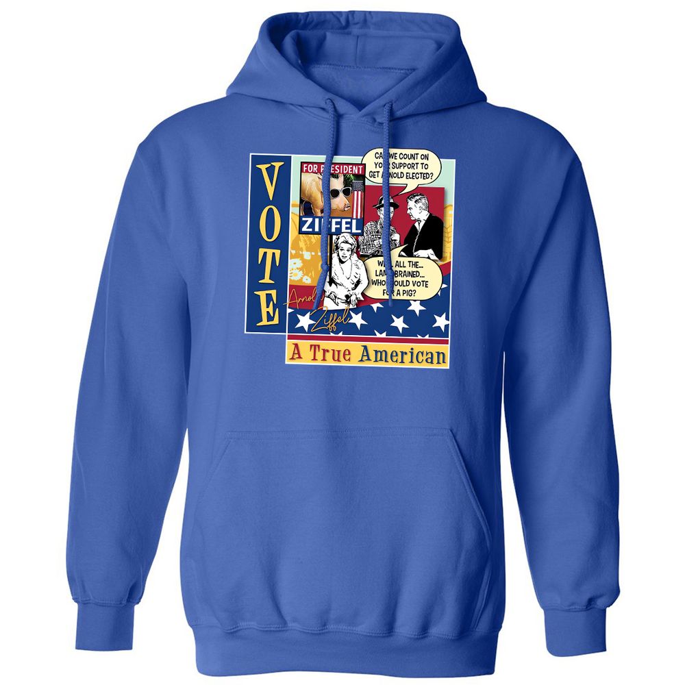 Classic Unisex Hoodie - QF4KY358 - Royal - 9