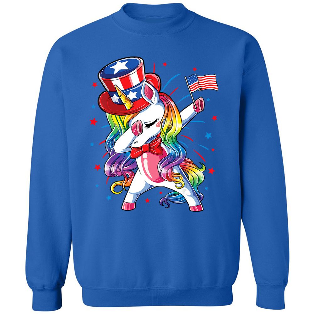 Classic Unisex Sweatshirt - YK7CVC3Z - Royal - 9