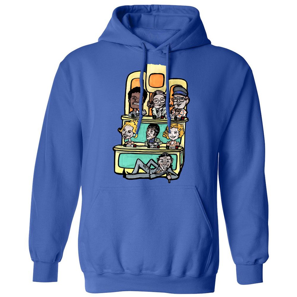Classic Unisex Hoodie - XJBP51B9 - Royal - 9