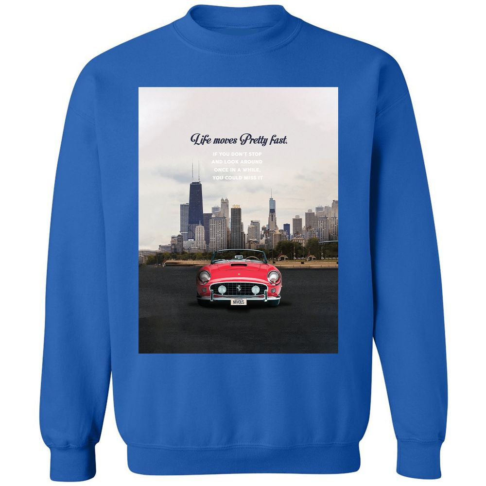 Classic Unisex Sweatshirt - C4GW81LN - Royal - 9