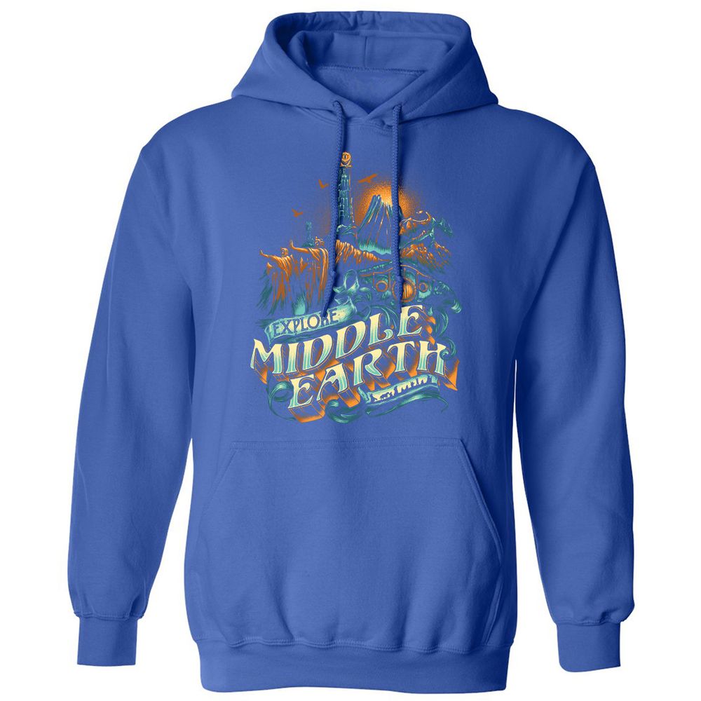 Classic Unisex Hoodie - HR9U4RUZ - Royal - 9