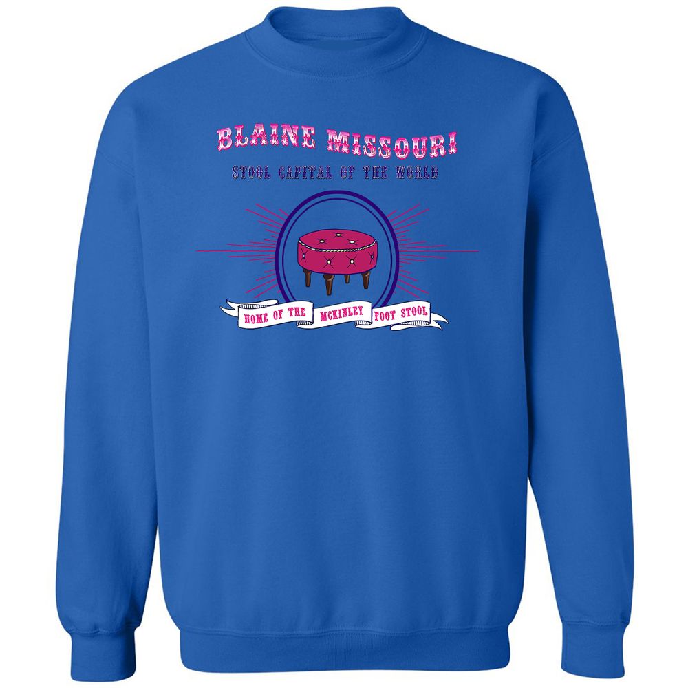 Classic Unisex Sweatshirt - FBY7Z1AT - Royal - 9