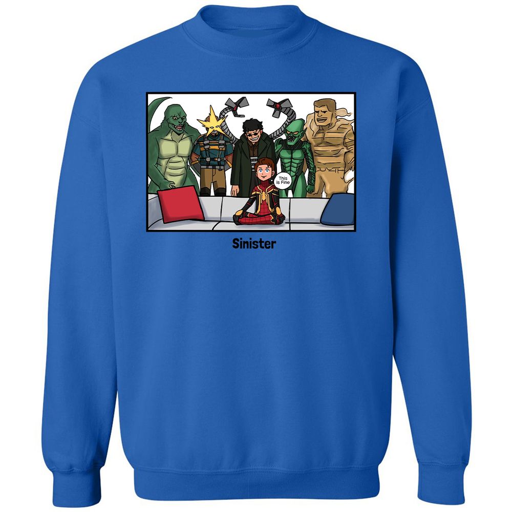 Classic Unisex Sweatshirt - D8EHTYHW - Royal - 9