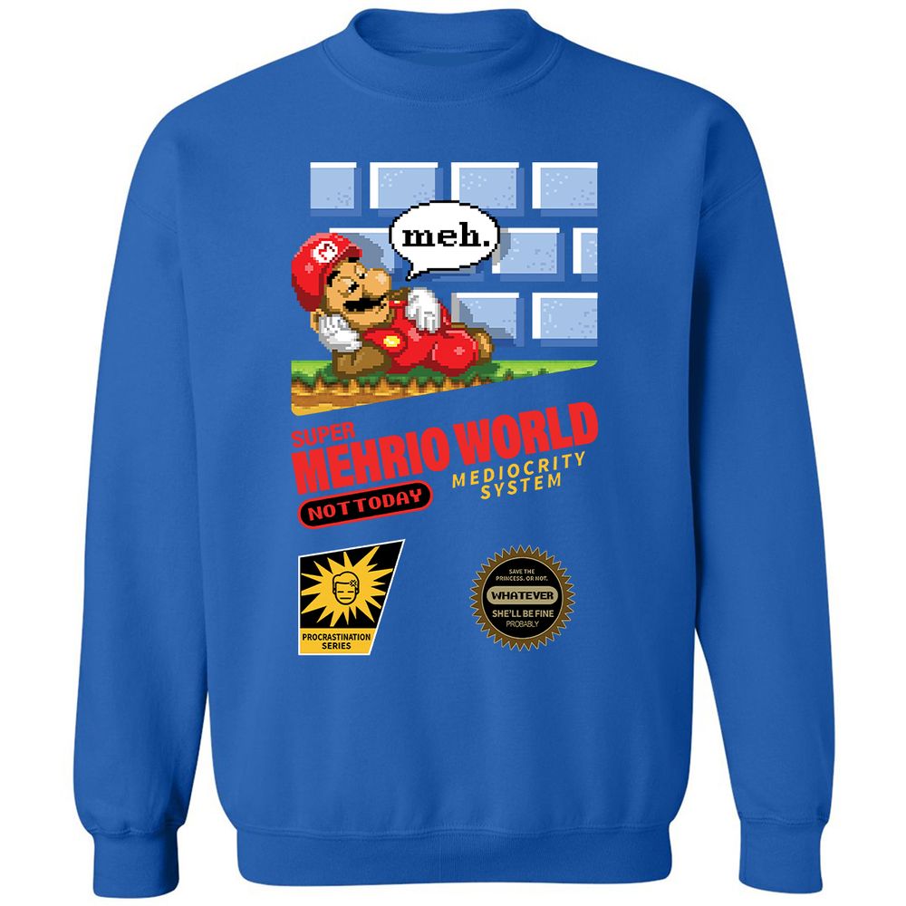 Classic Unisex Sweatshirt - 776W3FVS - Royal - 9