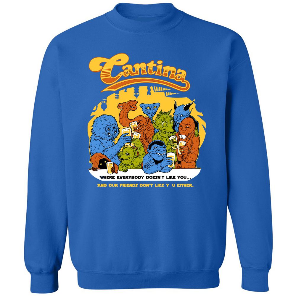 Classic Unisex Sweatshirt - V4DGV34Q - Royal - 9