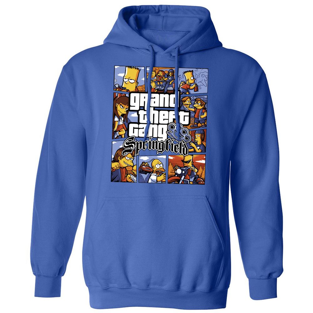 Classic Unisex Hoodie - Y81KBBQV - Royal - 9