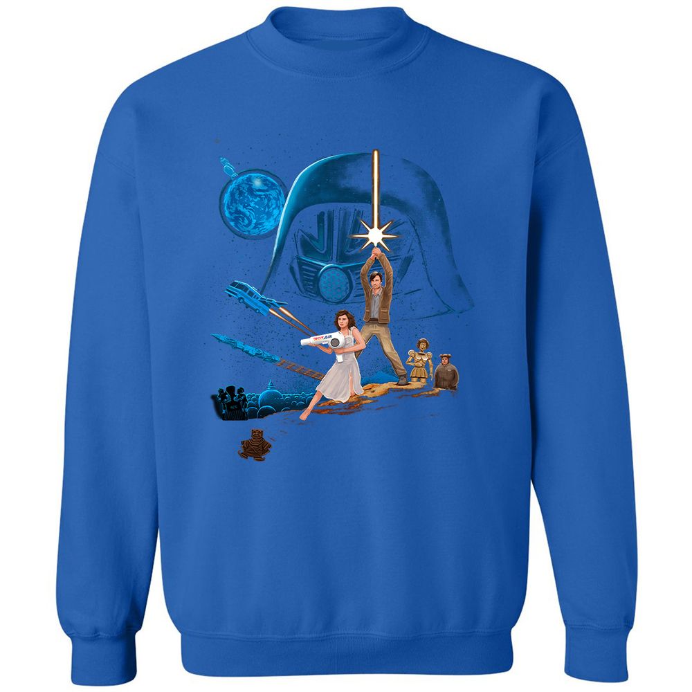 Classic Unisex Sweatshirt - 6ATR42NW - Royal - 9