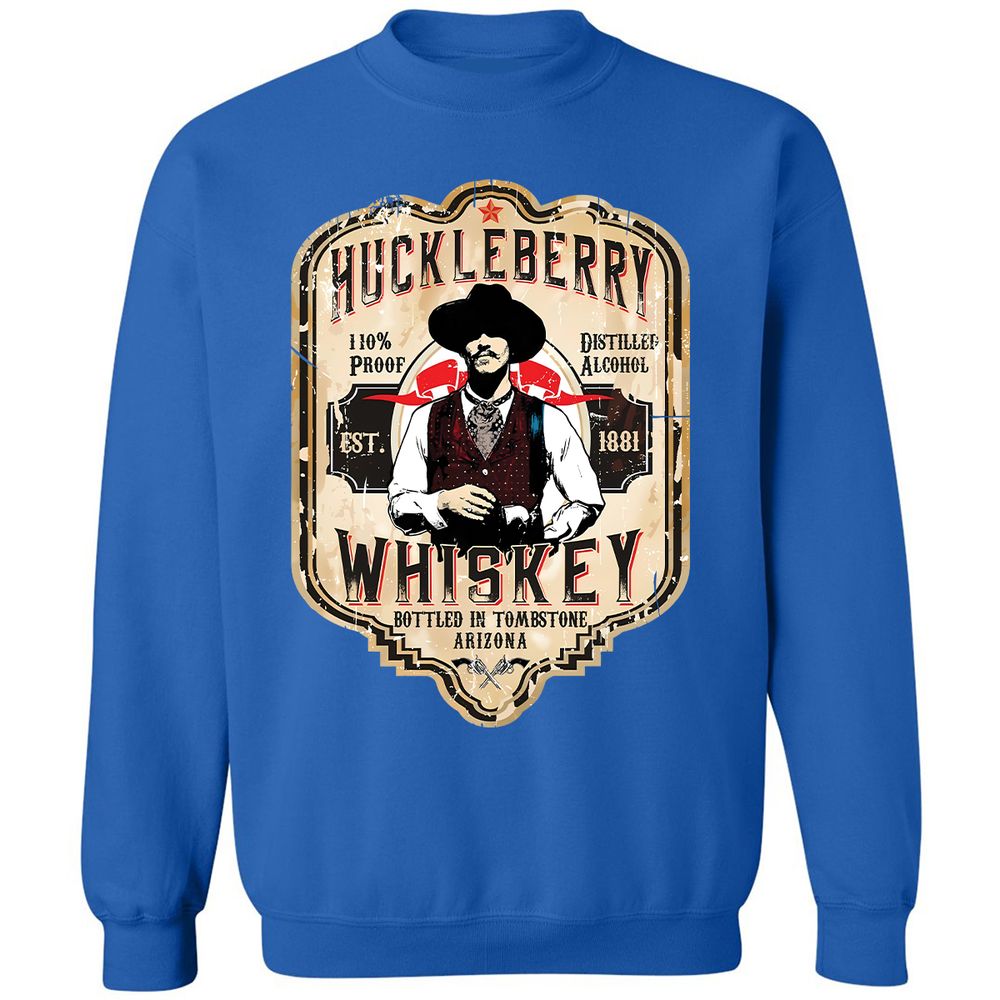 Huckleberry Whiskey Label - Royal - 9