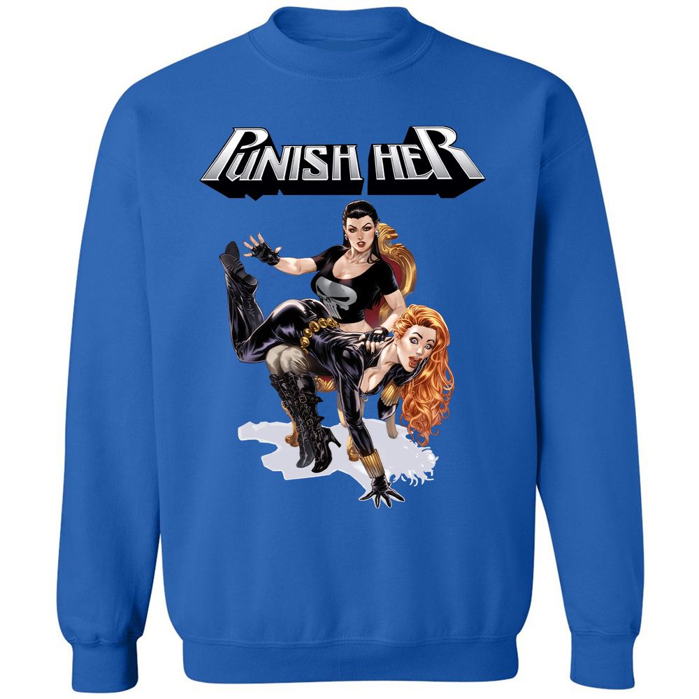 Classic Unisex Sweatshirt - QRTAT59U - Royal - 9