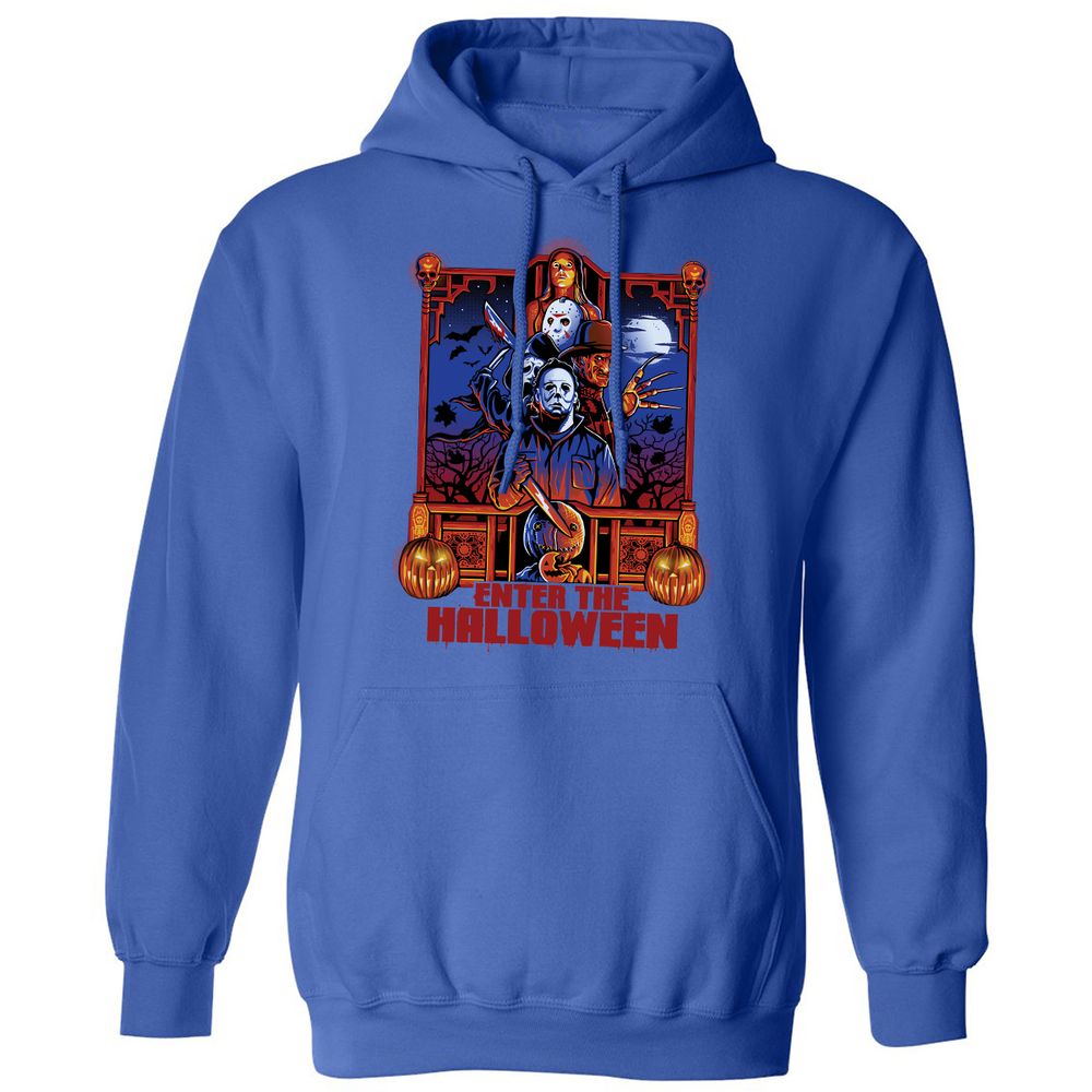 Classic Unisex Hoodie - CMRJYWUQ - Royal - 9