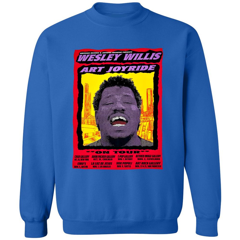 WESLEY WILLIS - ART JOYRIDE - Royal - 9