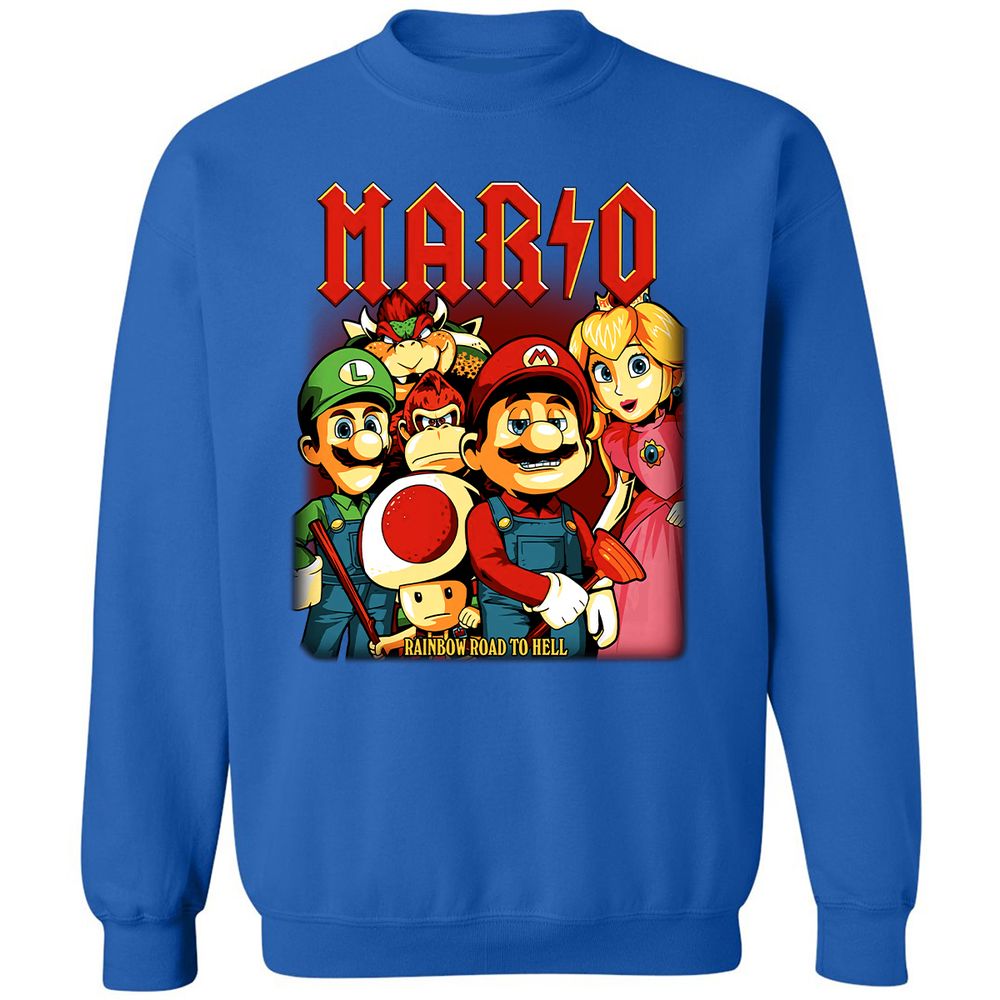 Classic Unisex Sweatshirt - 3N29BR1R - Royal - 9