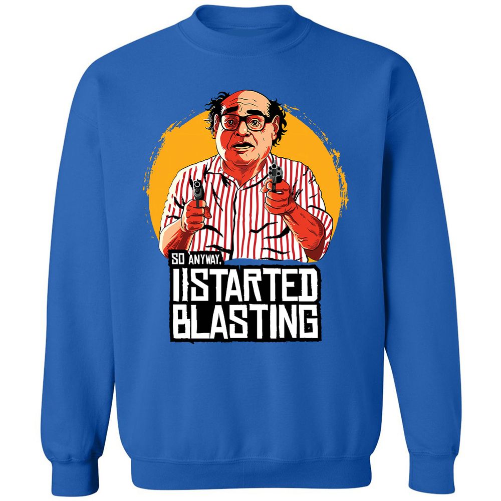 Classic Unisex Sweatshirt - 2D5DQ8M3 - Royal - 9