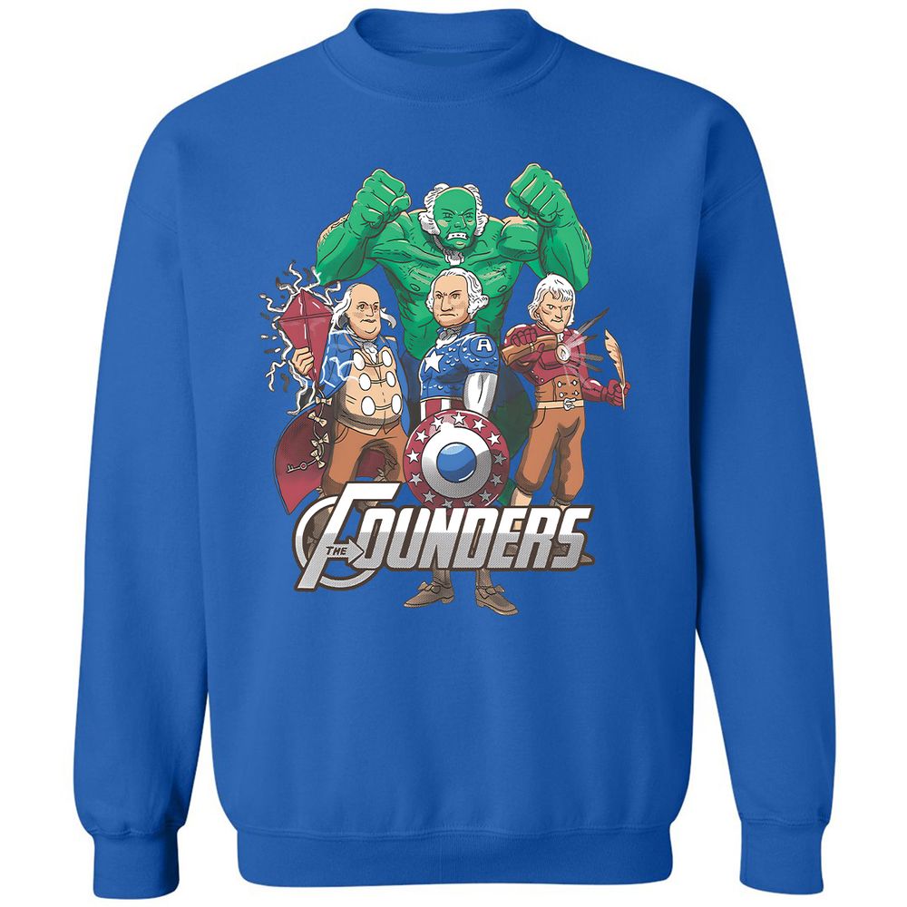 Classic Unisex Sweatshirt - LVU8V71Z - Royal - 9