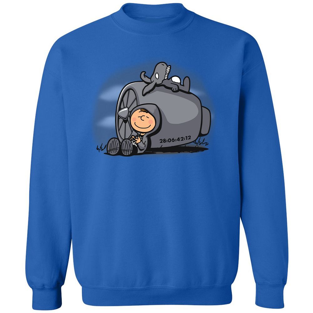 Classic Unisex Sweatshirt - NKDP985H - Royal - 9