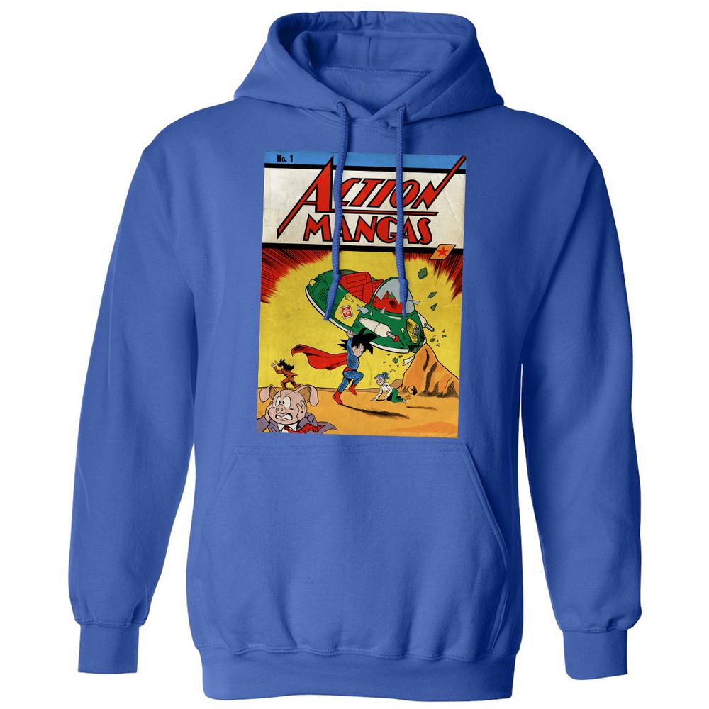 Classic Unisex Hoodie - L823WB85 - Royal - 9