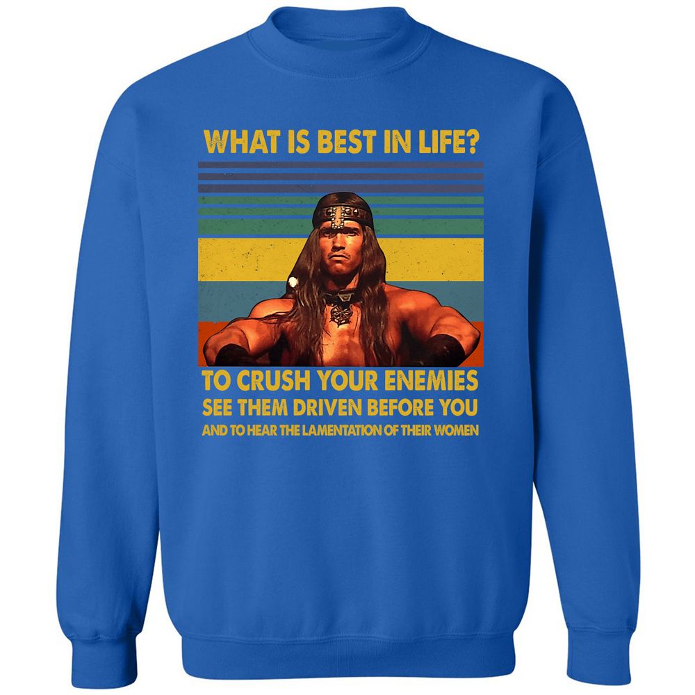 Classic Unisex Sweatshirt - W3E3MYHB - Royal - 9