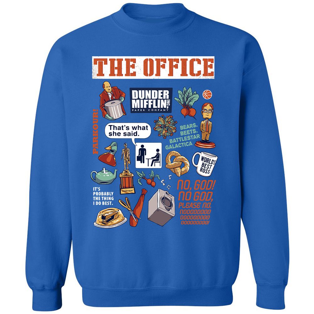 Classic Unisex Sweatshirt - B1LWPFDH - Royal - 9