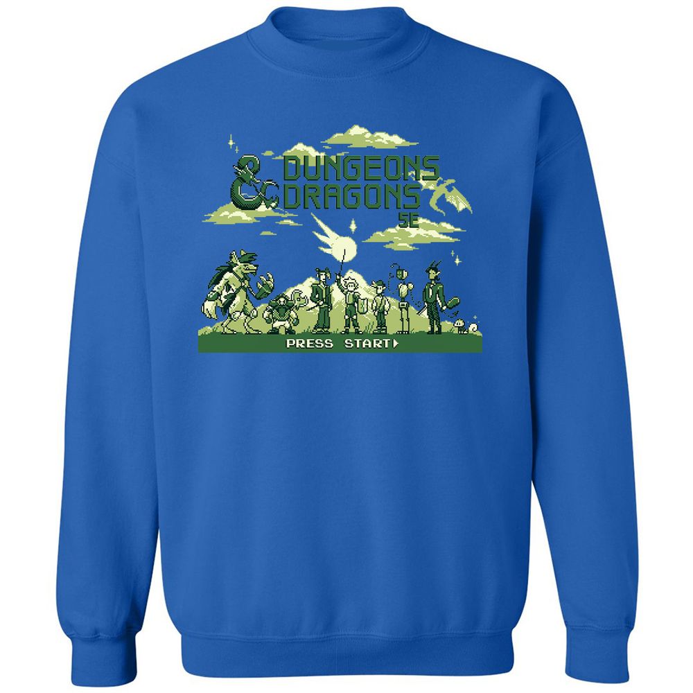 Classic Unisex Sweatshirt - QNTQSCVM - Royal - 9