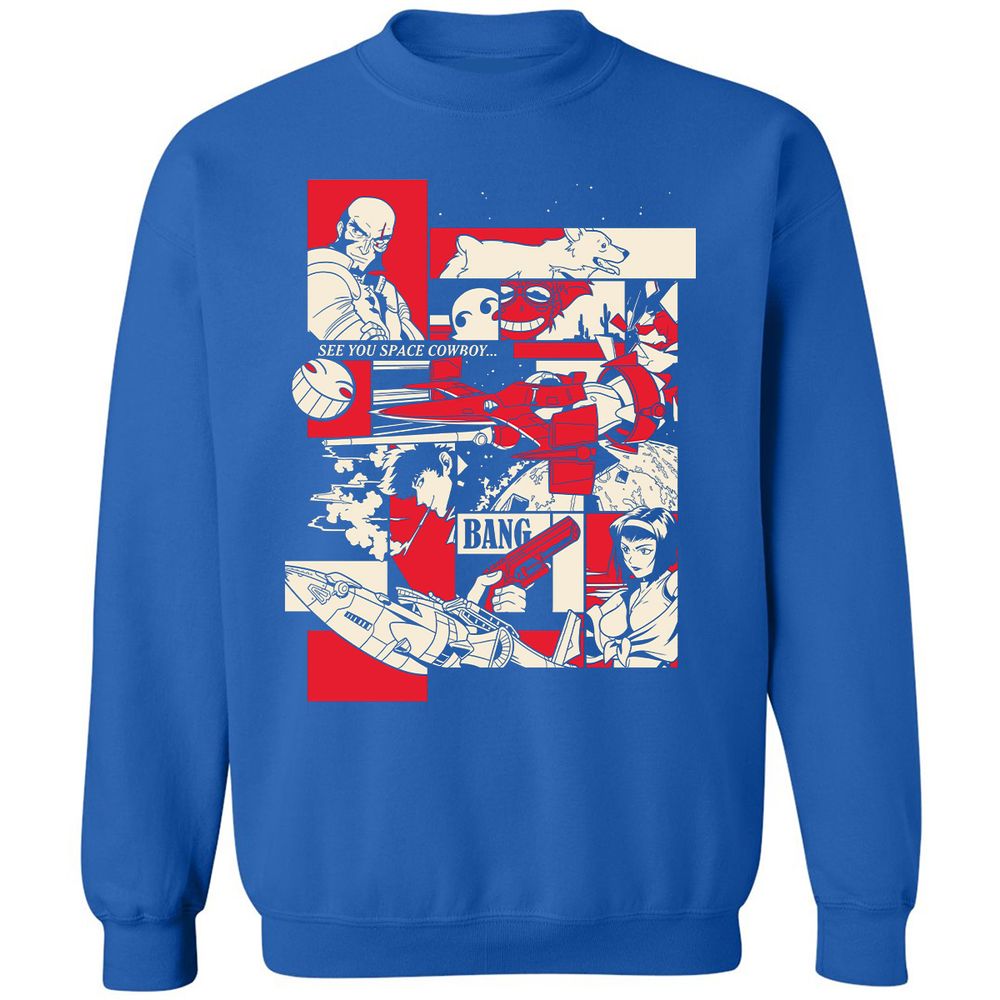 Classic Unisex Sweatshirt - TTPSAG4F - Royal - 9
