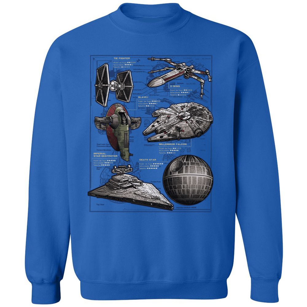 Classic Unisex Sweatshirt - PAE2F5H2 - Royal - 9