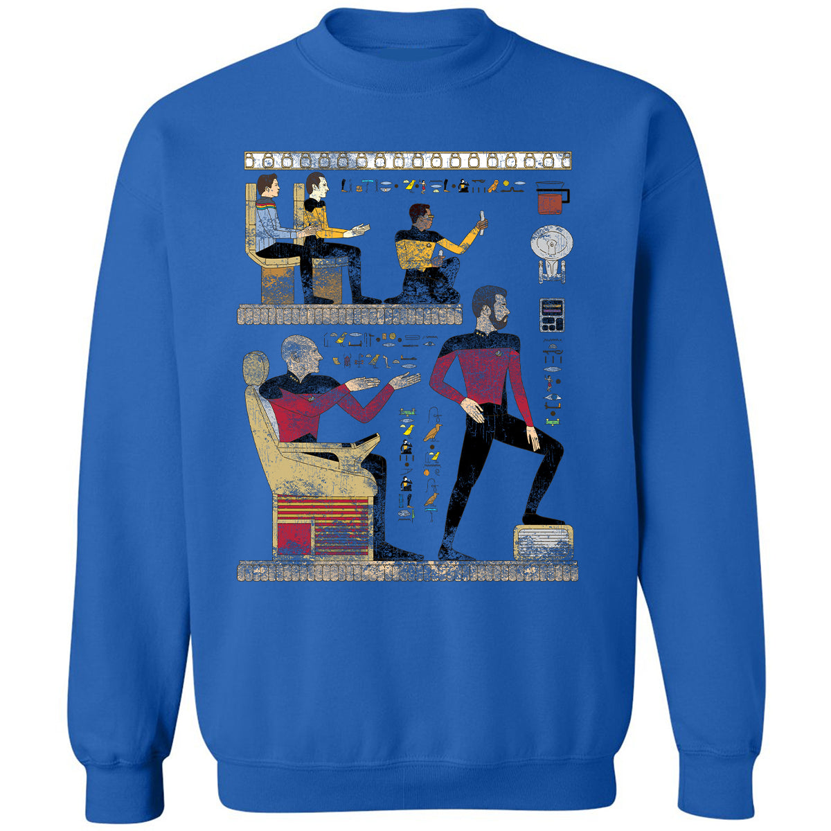 Classic Unisex Sweatshirt - H61A5WMY - Royal - 9