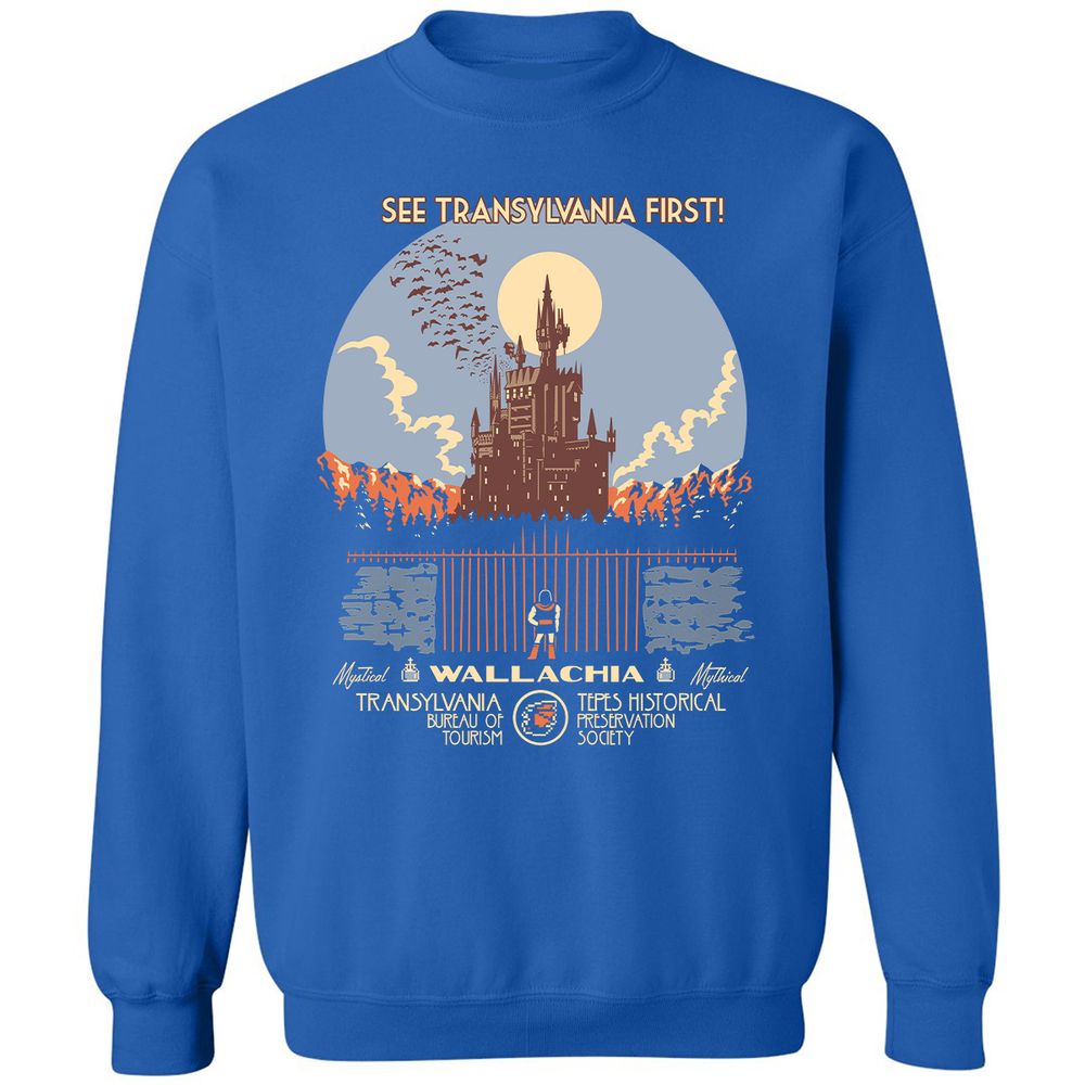 Classic Unisex Sweatshirt - T9B4YLAE - Royal - 9