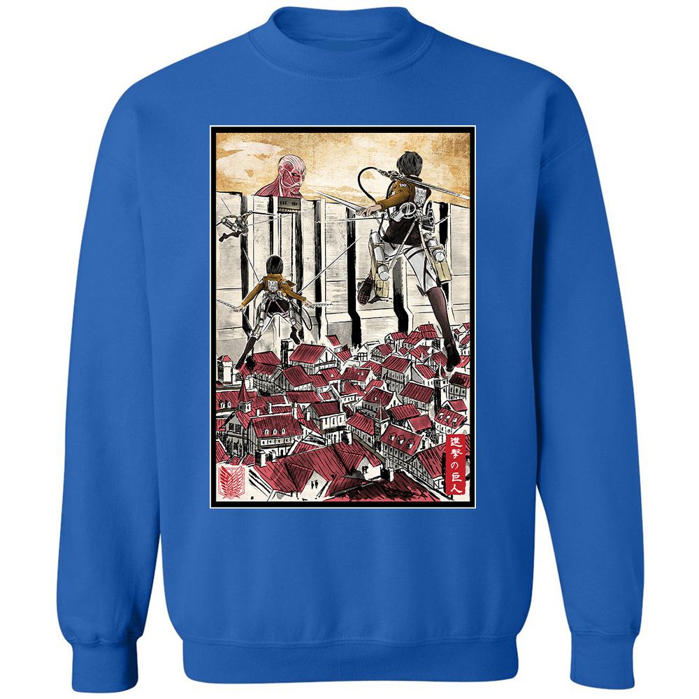 Classic Unisex Sweatshirt - SX69ELML - Royal - 9
