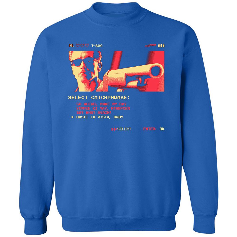 Classic Unisex Sweatshirt - GQDBRJ12 - Royal - 9