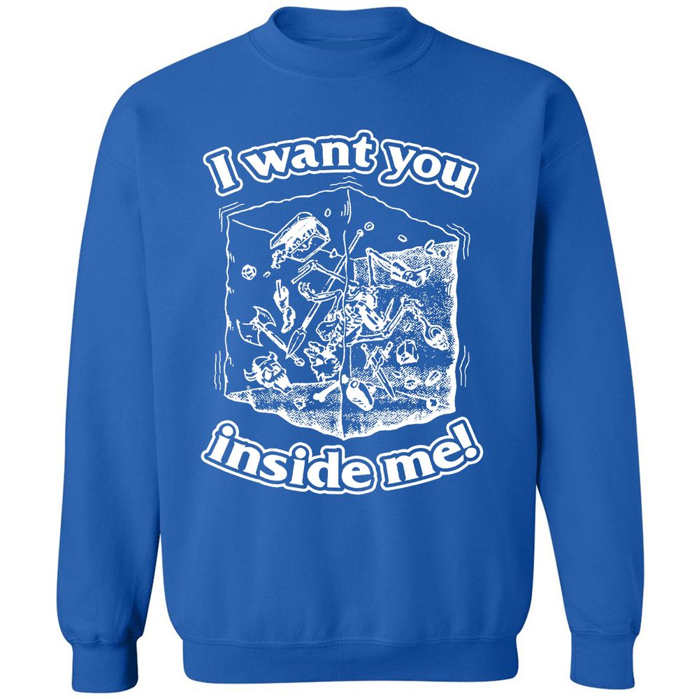 Classic Unisex Sweatshirt - PK9FLR4N - Royal - 9
