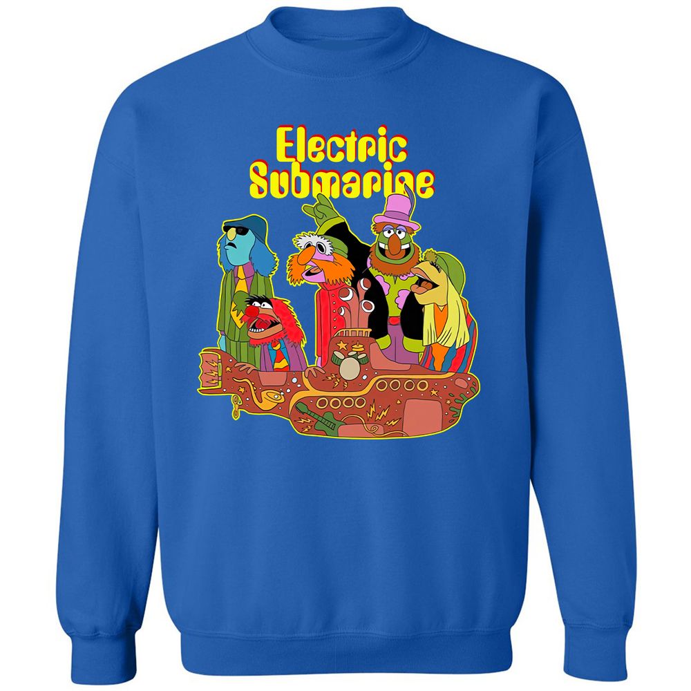 Classic Unisex Sweatshirt - 72K555H2 - Royal - 9