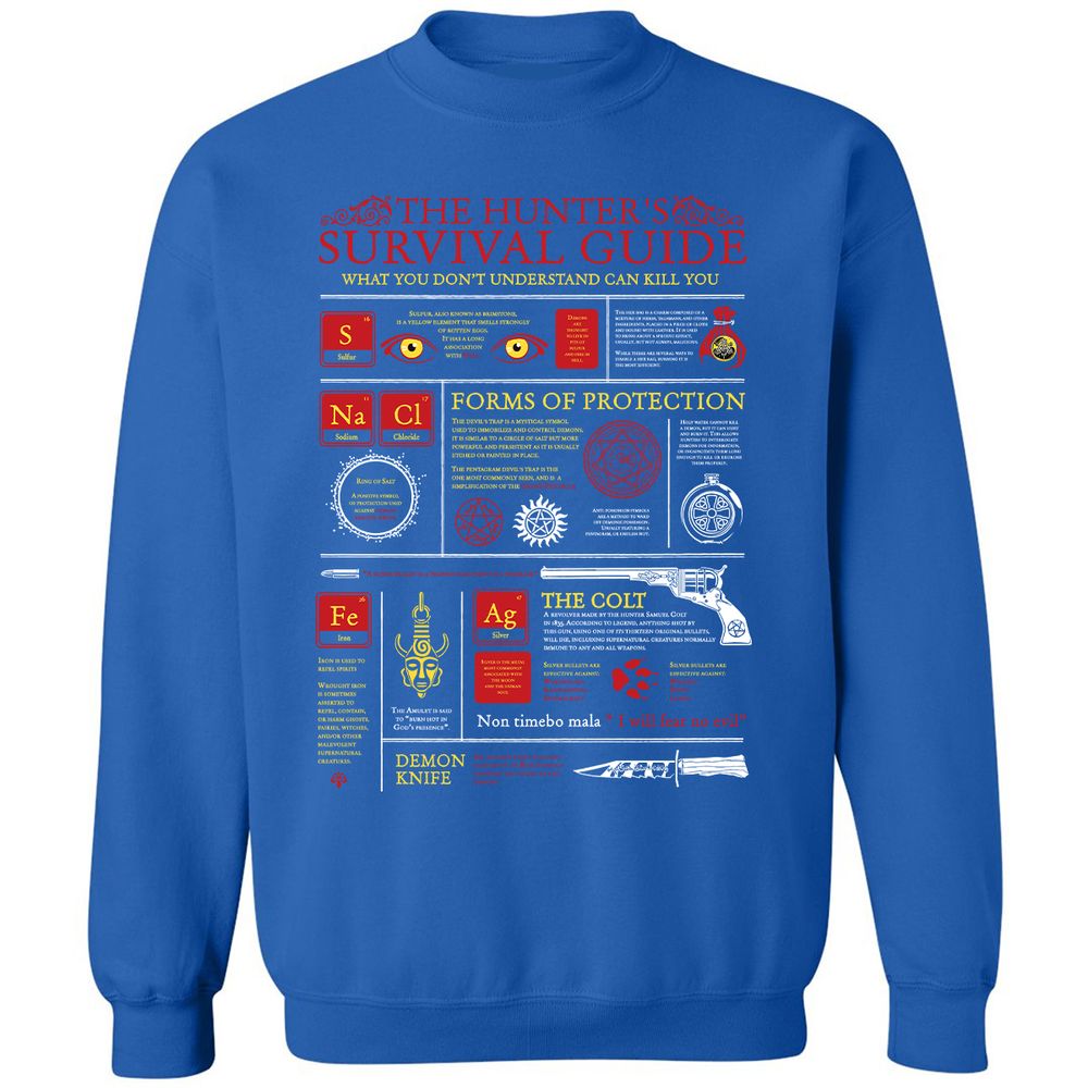 Classic Unisex Sweatshirt - LCVLYRYE - Royal - 9