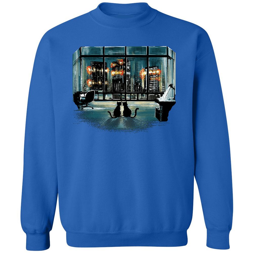 Classic Unisex Sweatshirt - J7D4L12M - Royal - 9