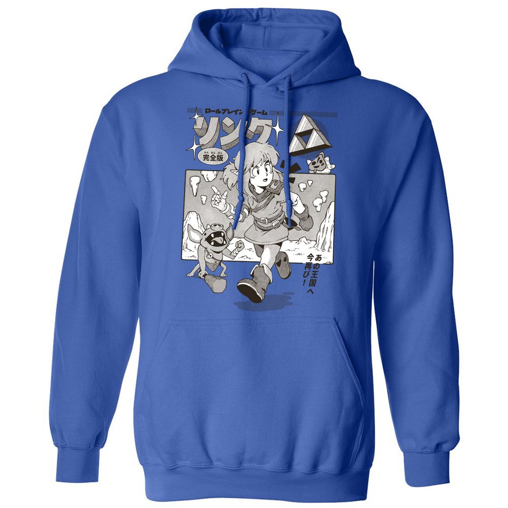 Classic Unisex Hoodie - P96DW1JL - Royal - 9