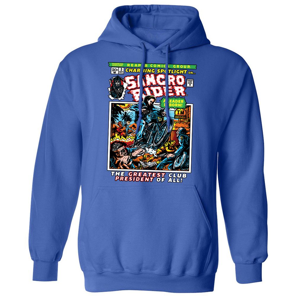 Classic Unisex Hoodie - GJMAHR52 - Royal - 9