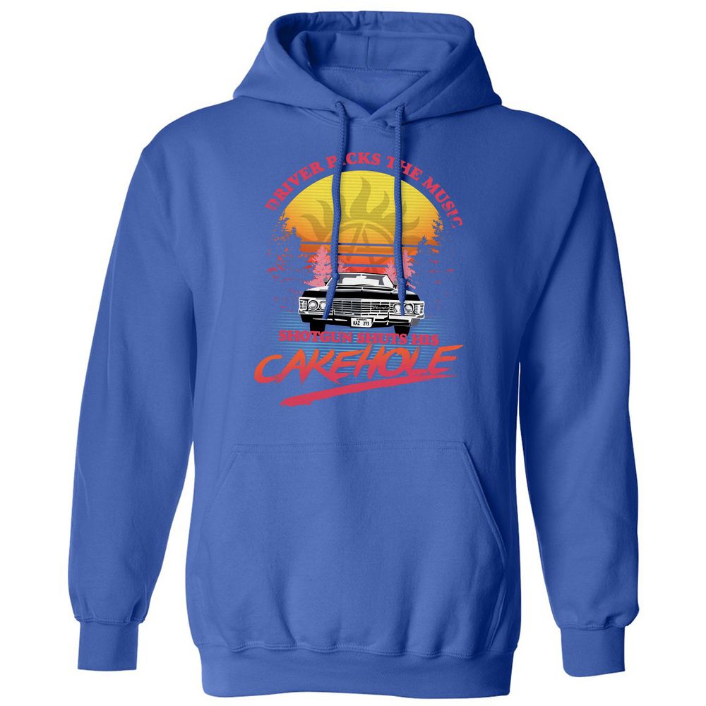 Classic Unisex Hoodie - MQ54D9PX - Royal - 9