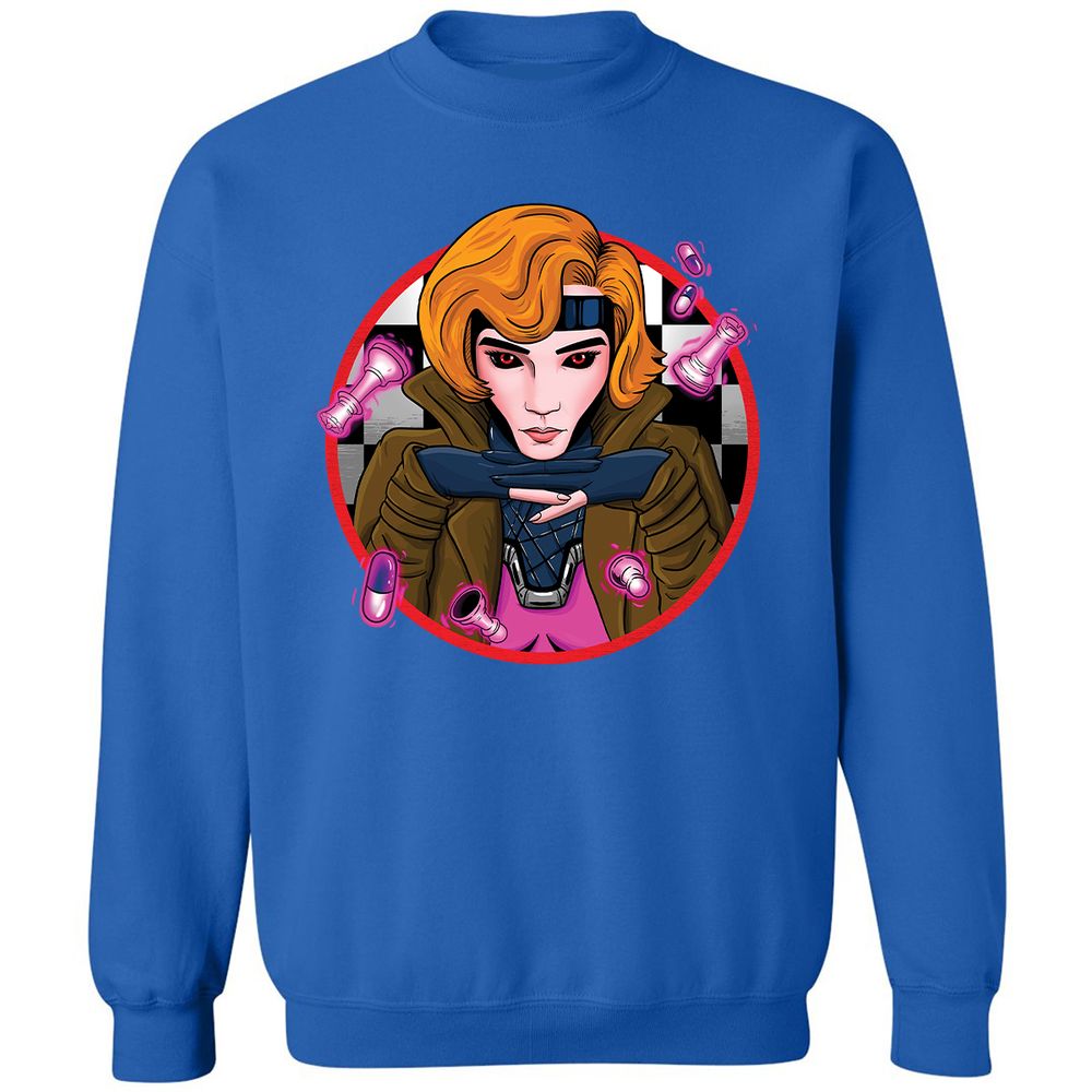 Classic Unisex Sweatshirt - BEMDX24L - Royal - 9