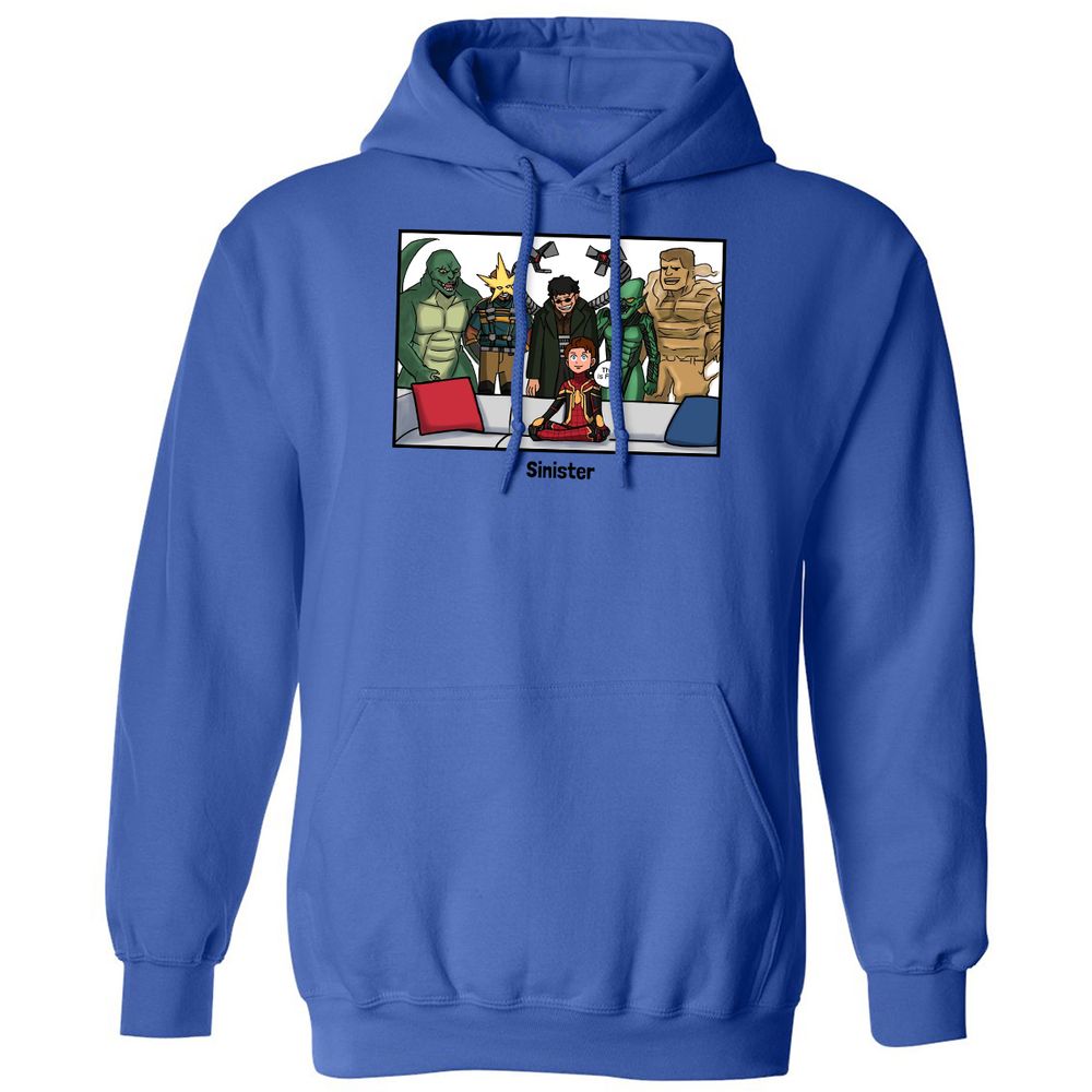 Classic Unisex Hoodie - 98R5DRET - Royal - 9