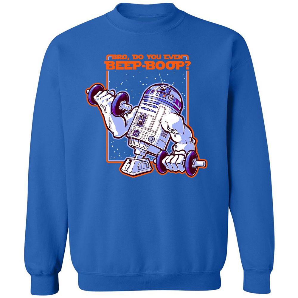 Classic Unisex Sweatshirt - C55MDFFB - Royal - 9