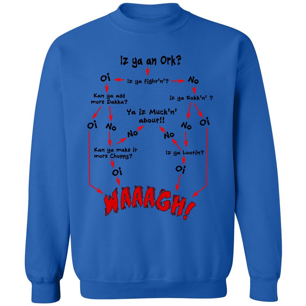 Classic Unisex Sweatshirt - 63AARJND - Royal - 9