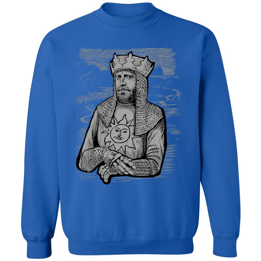 Classic Unisex Sweatshirt - JSMXGGSF - Royal - 9