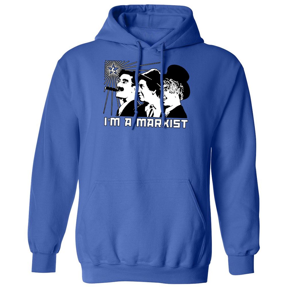 Classic Unisex Hoodie - LBX1Q1WH - Royal - 9