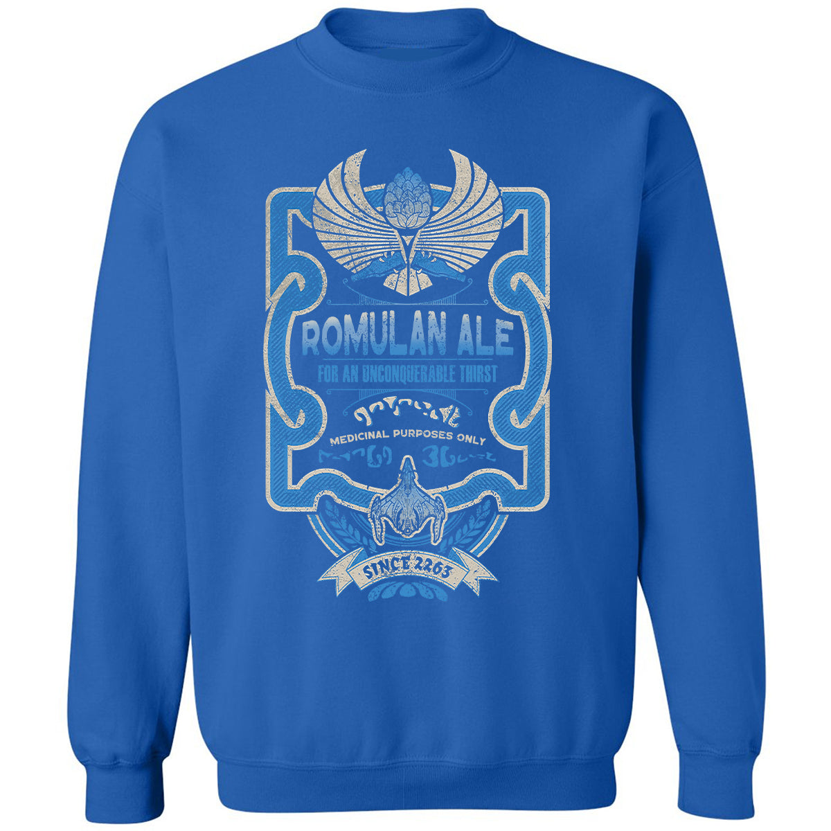 Classic Unisex Sweatshirt - VCBHZ4JM - Royal - 9